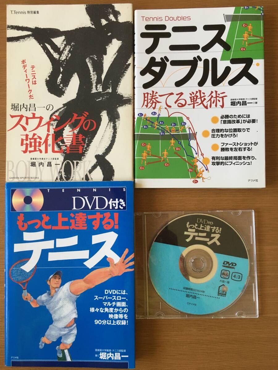 テニス　亜細亜大学　堀内晶一本７冊セット　中古_画像2