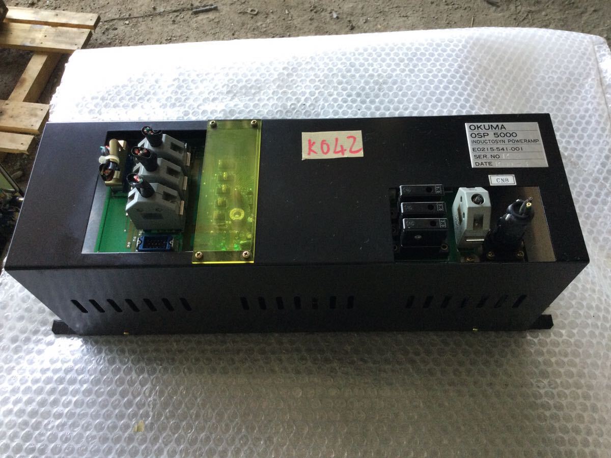 [KO42] OKUMA OSP 5000 INDUCTOSYN POWERAMP E02115-541-001_画像1