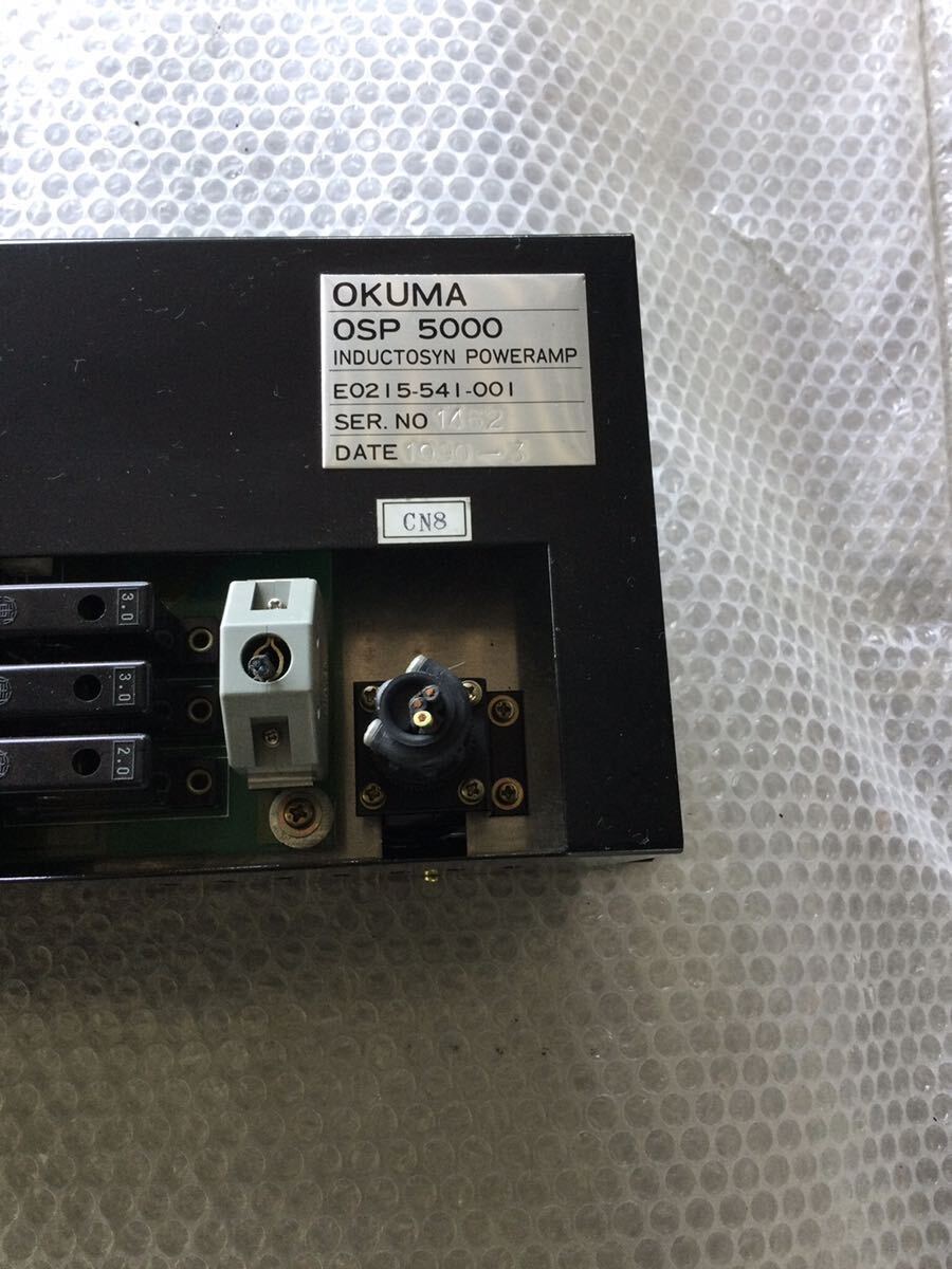 [KO42] OKUMA OSP 5000 INDUCTOSYN POWERAMP E02115-541-001_画像2