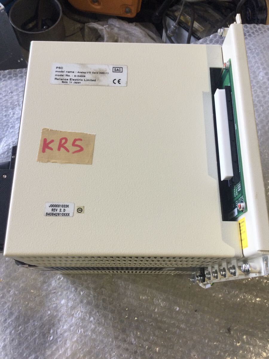 RELIANCE ELECTRIC PSC WR-D4007 POWER SUPPLY CARDII(MCPS2) PSC7000 / DIO/ AIO サーボコントローラ (動作保証)の画像4