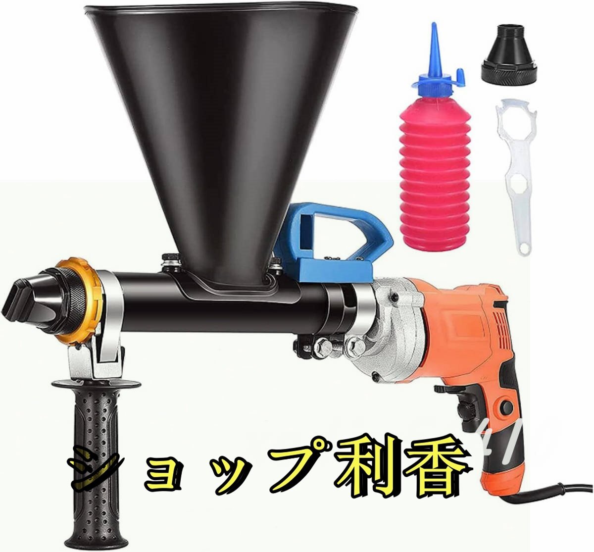 電気モルタルグラウトガン 電動セメントコーキングガン 110V 800W 充填グラウト機 ポータブル 自動グラウト充填コンクリート時間節約省力化