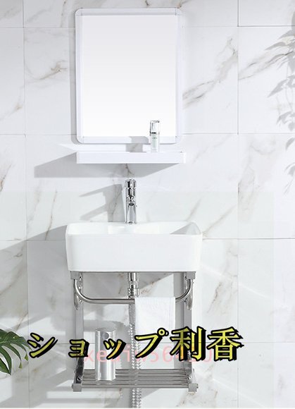 新品 壁掛型タイプ 洗面ボウル 洗面化粧台 鏡つき 混合水栓 洗面 新品 壁掛型タイプ 洗面ボウル 洗面化粧台 鏡つき 混合水栓 洗面