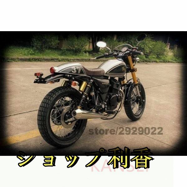 ysj00074 シート テールランプ付き カフェレーサー SR400/500 W400 GB250 250TR グラストラッカー GN125 CG125 YB125SP CB1100_画像3