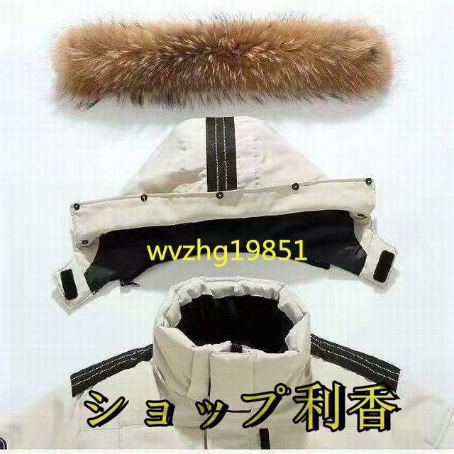 YR-NO1黒【実寸M新品 北欧 最高級ライン 超防寒premium多機能 寒冷地 重厚 豪雪 Ecoファー付 ファー脱着 高品質 贅沢 ダウンジャケット_画像5