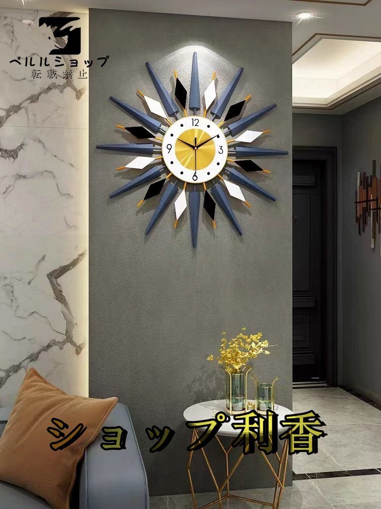 フランス式壁掛け時計家庭用ホテルオフィス商店　ファクション柱時計 リビングルーム オシャレ_画像3