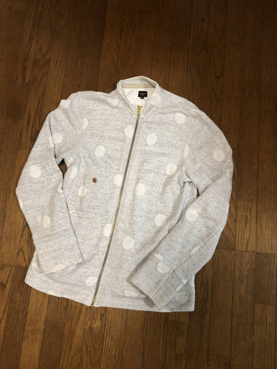 ポールスミス Paul smith 万能コーデ グレー×白水玉/XL_画像1