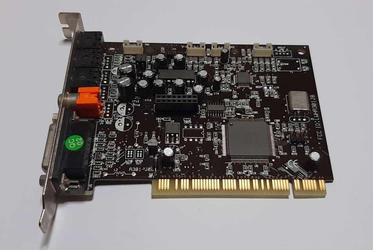 YMF724F-V搭載PCIサウンドカードの画像1