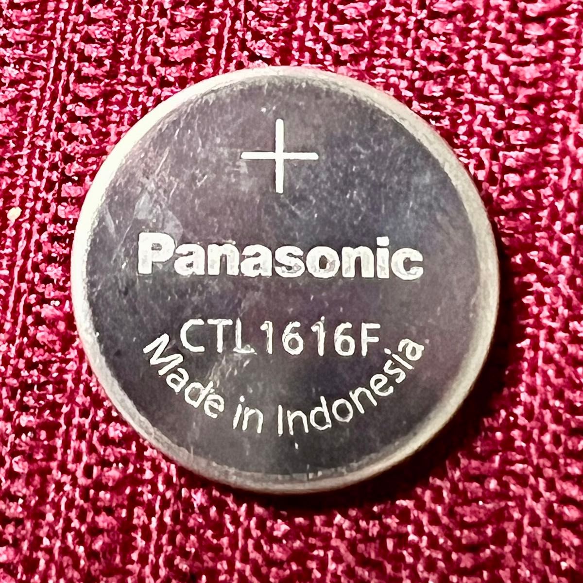 ３個　パナソニック 二次電池 CTL1616 カシオに