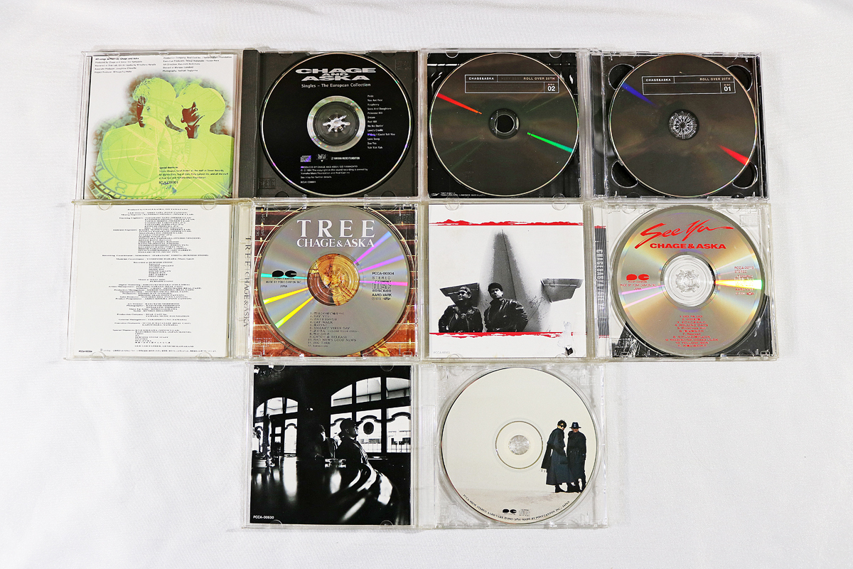 【CHAGE&ASKA／飛鳥涼】CD 11タイトル『Yin&Yang』『GUYS』『RED HILL』『SEE YA』『TREE』『SCENE II』『NEVER END』他 USED _画像6