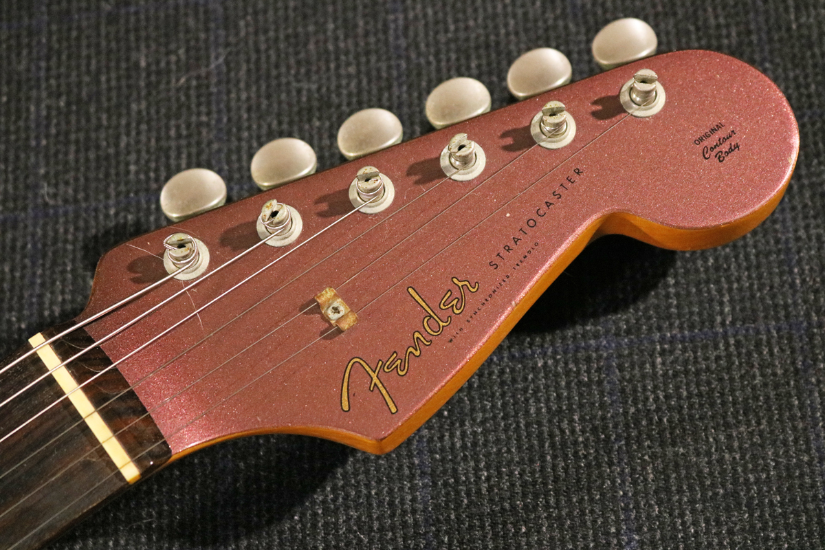 【Fender Japan】ST62-80TX／MH（BMT）'62 Stratocaster Burgundy Mist（Texas Special搭載／Alderボディ／マッチングヘッド）の画像2