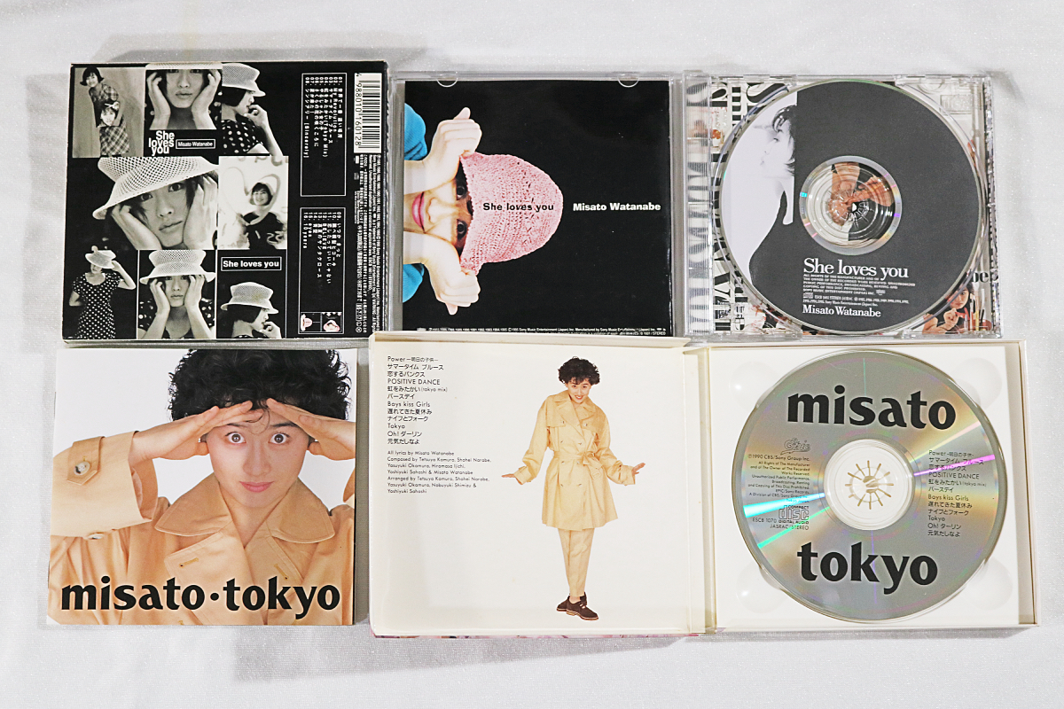 【渡辺美里】CD 10タイトル＋おまけ『Lovin' You』『She Loves You』『Live Love Life』『Baby Faith』『HELLOW LOVERS』『tokyo』他 USED の画像5