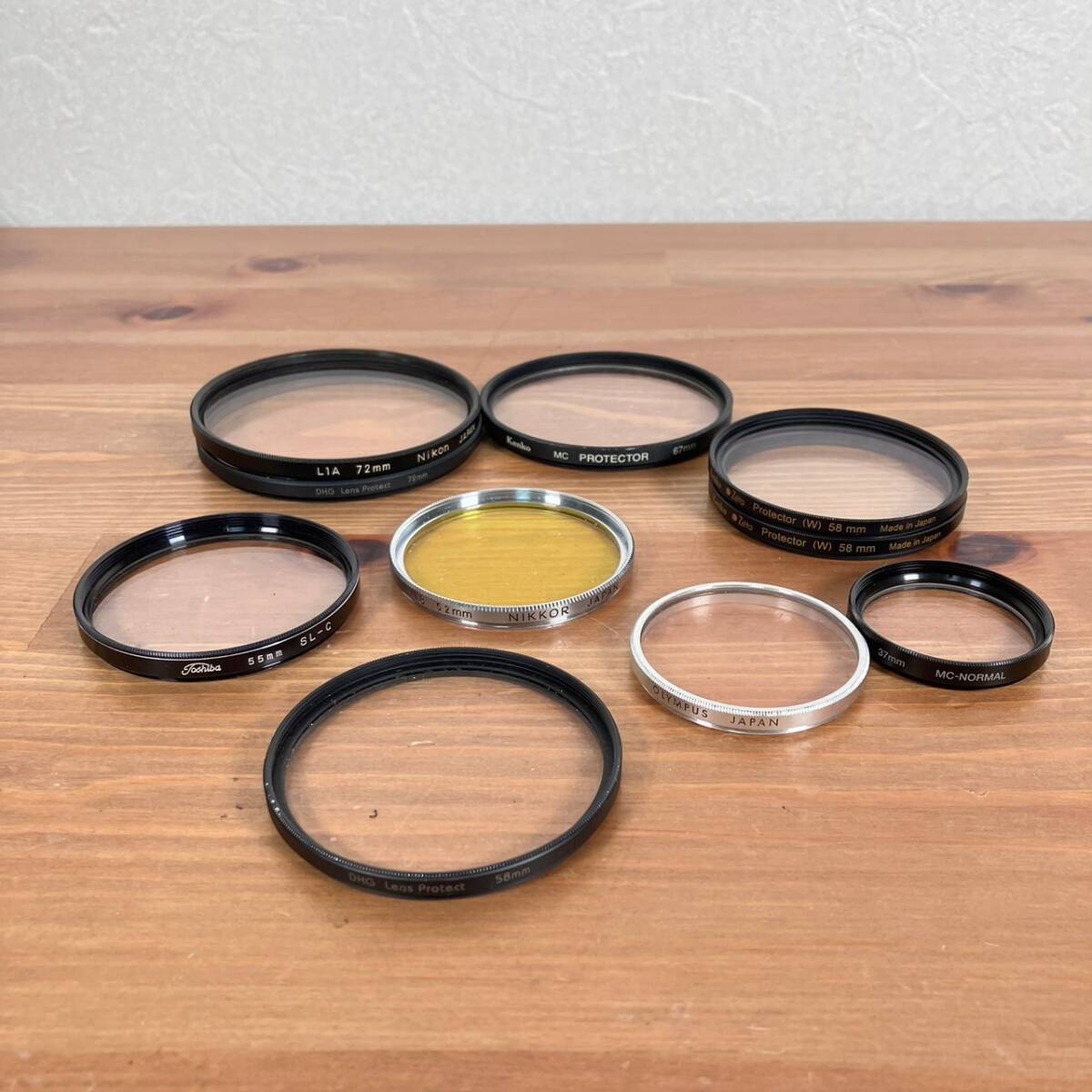 1329 lens filter set sale large amount set TAMRON / Nikon / MINOLTA / COSINA / OLYMPUS / PENTAX / Canon etc. 
