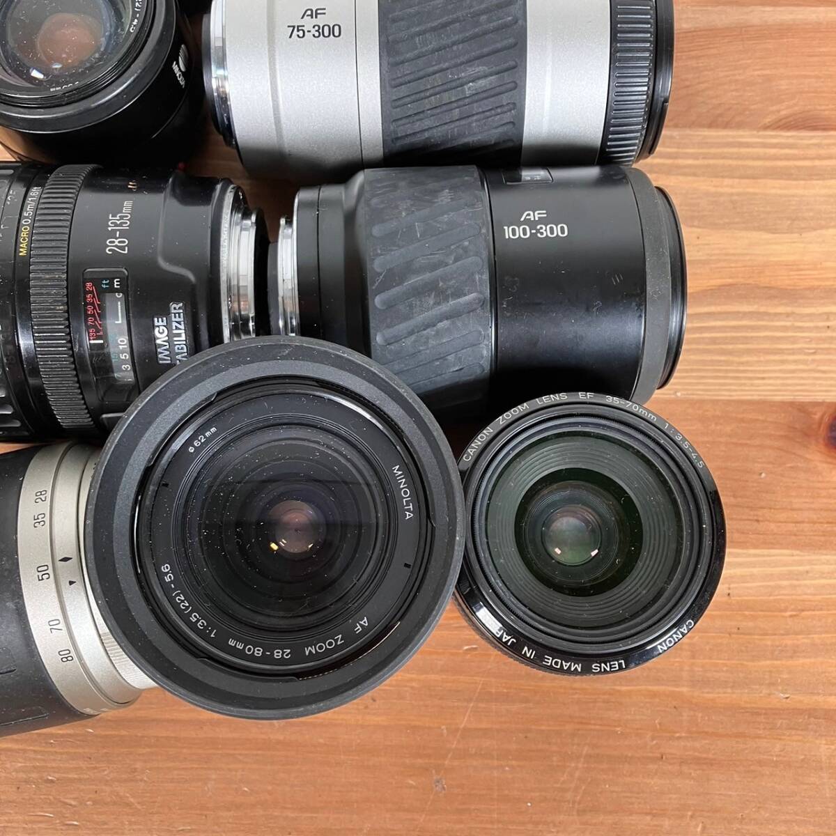 1326　デジタル　一眼レフカメラ用　レンズ　まとめ売り　大量　ジャンク　Canon OLYMPUSなど_画像9