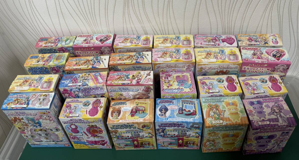 ♪♪Hp01 【バンダイ食玩】 プリンセスプリキュア ハピネスチャージプリキュアなど 24点まとめて♪♪の画像1