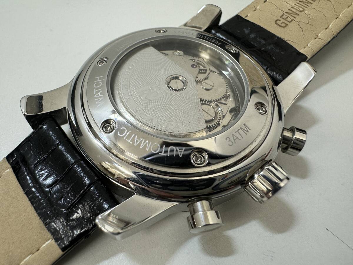 25176■ROBERTA SCARPA ロベルタスカルパ RS-6007 メンズ 自動巻き 腕時計 現状品 要メンテの画像5