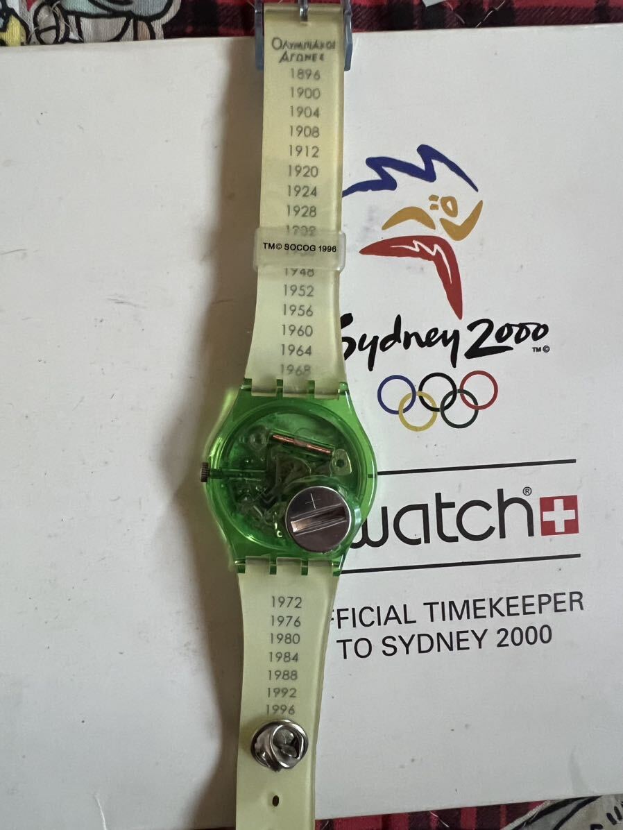 Swatch シドニーオリンピック2000 記念品 腕時計の画像2