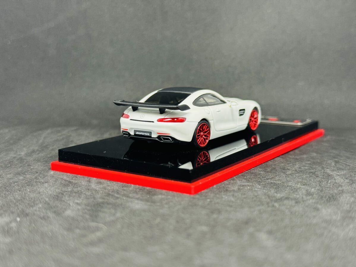 Scale Mini ベンツ　AMG GTS　ホワイト　1/64 ミニカー_画像2