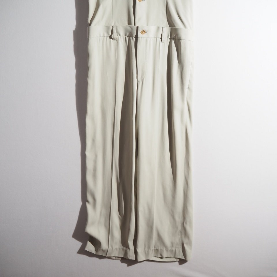 M7892P ▼L'Appartement アパルトモン▼ 23SS Twist Cloth Jump Suit ジャンプスーツ ベージュ / ノースリーブ オールインワン 春夏 rbの画像3