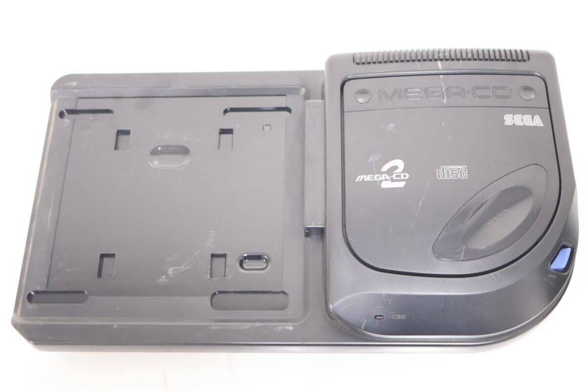 SEGA セガ MEGA DRIVE 2 MEGA-CD メガドライブ2 メガCD HAA-2912 HAA-2502 コントローラー セット アダプター付き 手渡し可能の画像4