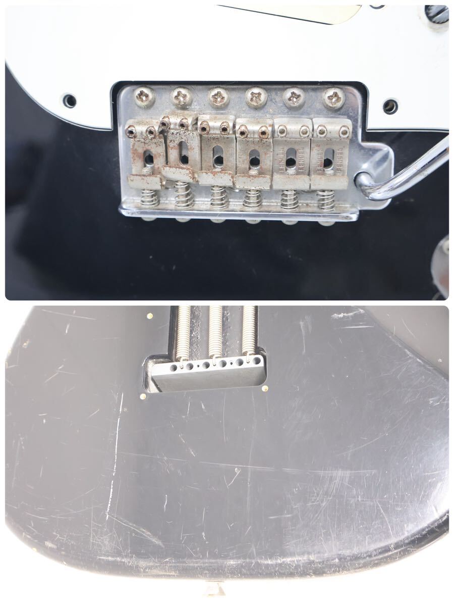 Fender フェンダー Stratocaster ストラトキャスター エレキギター 弦楽器 ブラック JAPAN 手渡し可能の画像8