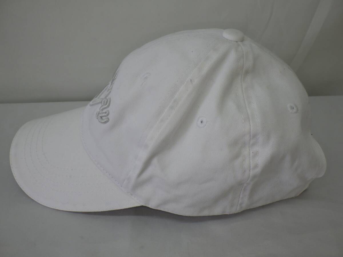 Callaway キャロウェイ GOLF ゴルフ サンバーザー 帽子 キャップ フリーサイズ 白 ホワイト 中古品 240411