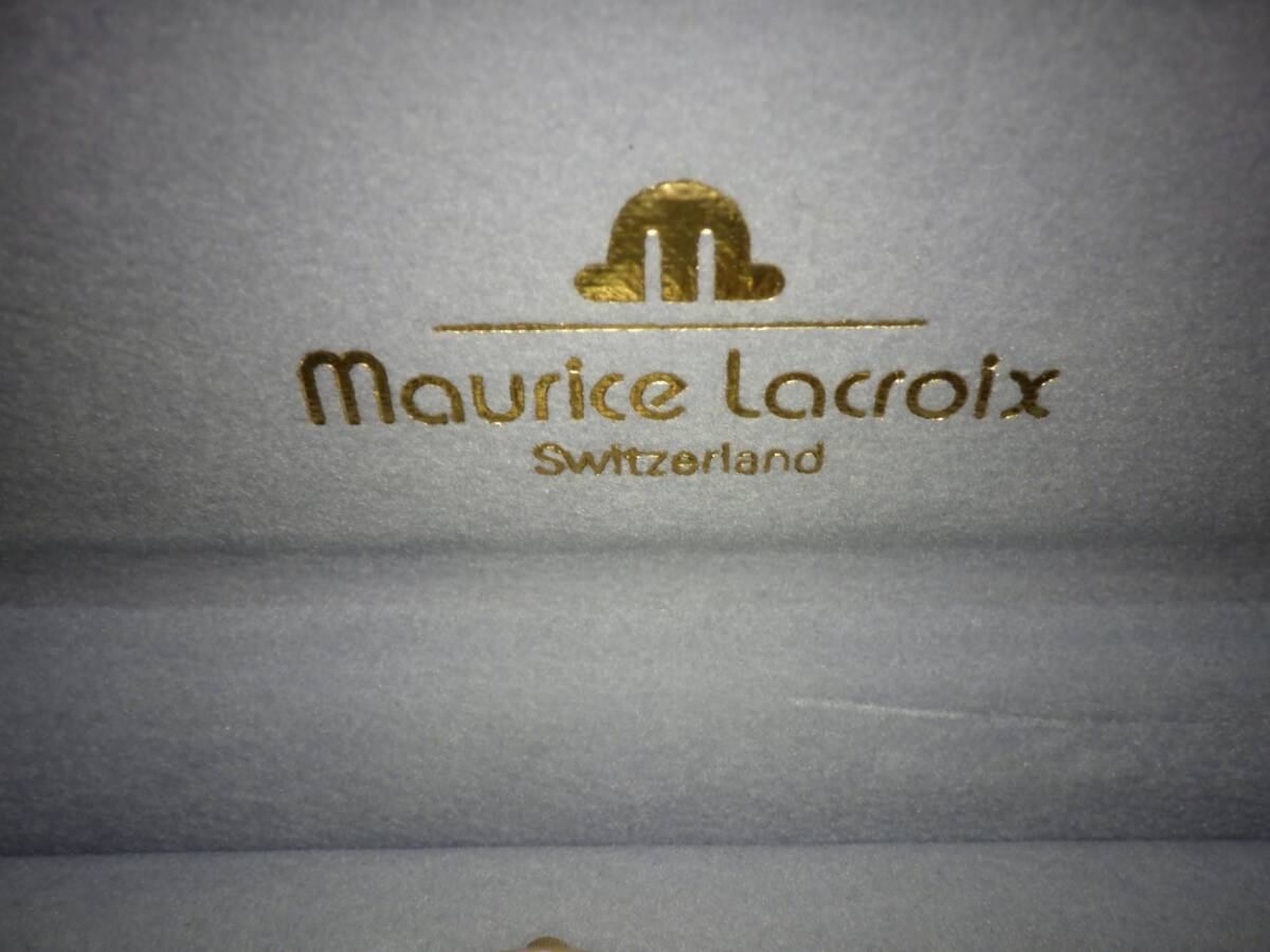 モーリス ラクロア maurice lacroix 腕時計 クォーツ 72963 長期保管 未使用品 240417の画像2