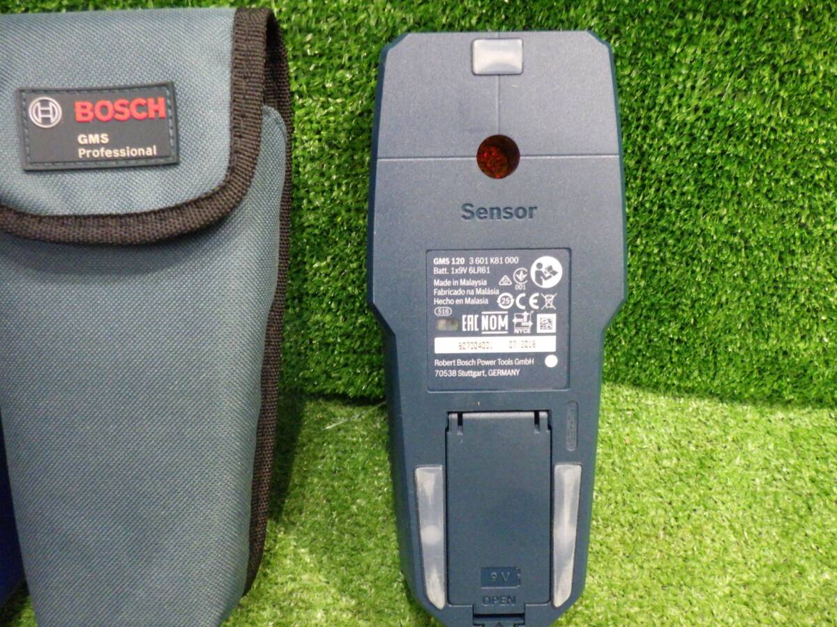 通電確認済 BOSCH ボッシュ GMS120 デジタル探知機 電動工具 DIY 大工道具 測定器 中古品 240429_画像3
