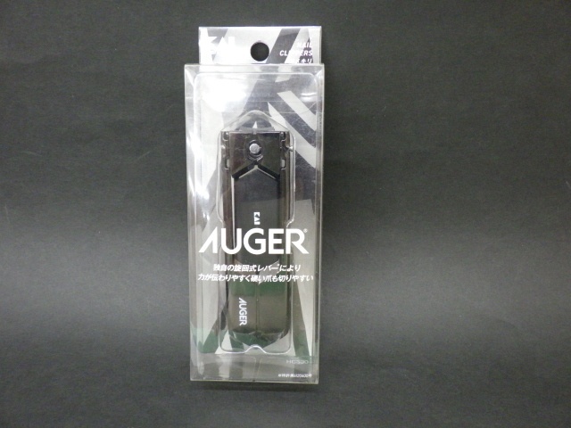 AUGER ツメキリ M Revolver 貝印 オーガー 爪切り ステンレス製 切りやすい Mサイズ 未使用品 240409_画像1