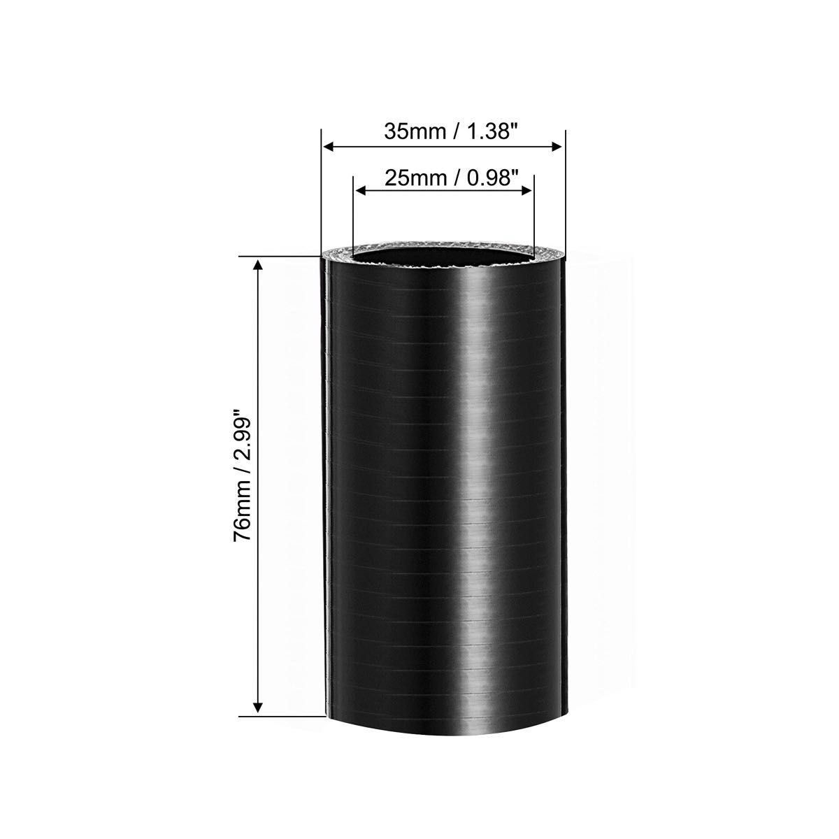 シリコンホース シリコンパイプ ラジエーターホース 内径25mm 排気ホース