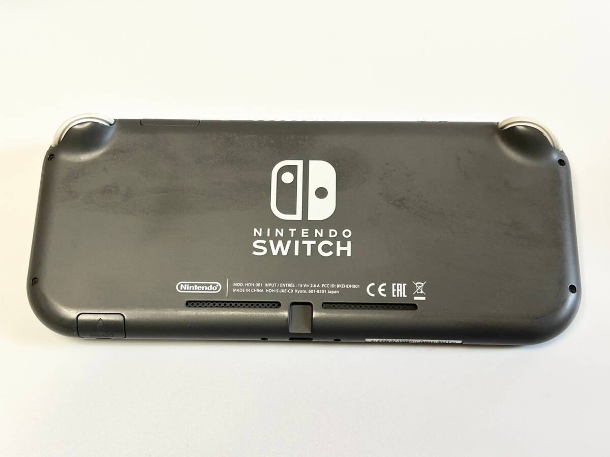 【ジャンク品】Nintendo Switch Lite グレー スティック不良