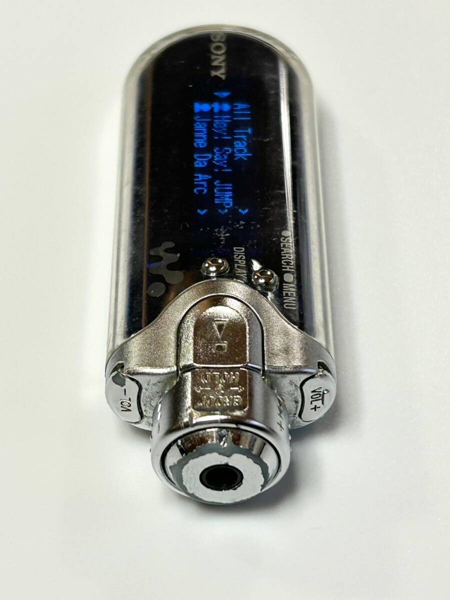 【動作品】SONY ネットワークウォークマン NW-E407 ブルー USBケーブル付き_画像5