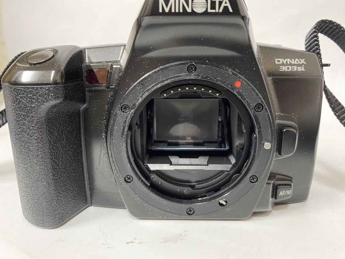 【A-48】MINOLTA ミノルタ DYNAX 303si レンズ SIGMA ZOOM 28-105mm 1:3.8-5.6 UC-Ⅲの画像8