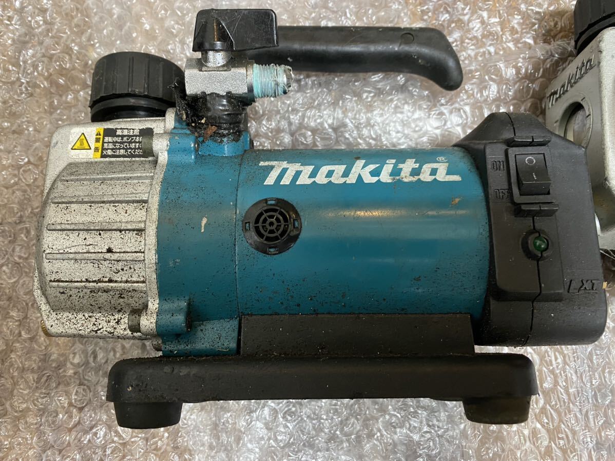 【A-70】makita マキタ 18V 充電式 真空ポンプ VP180DZ 本体のみ 2個セットの画像2