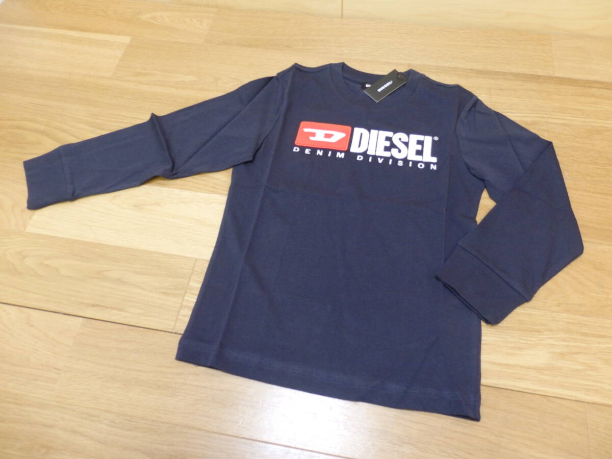 D②☆ディーゼル アウトレット Tシャツ 長袖 ロンT キッズ 8 DIESEL◇cn_画像1