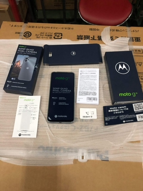 モトローラ moto g13 マットチャコール MediaTek Helio G85 6.5インチ メモリ/ストレージ:4GB/128GB SIMフリー PAWW0020JP 219