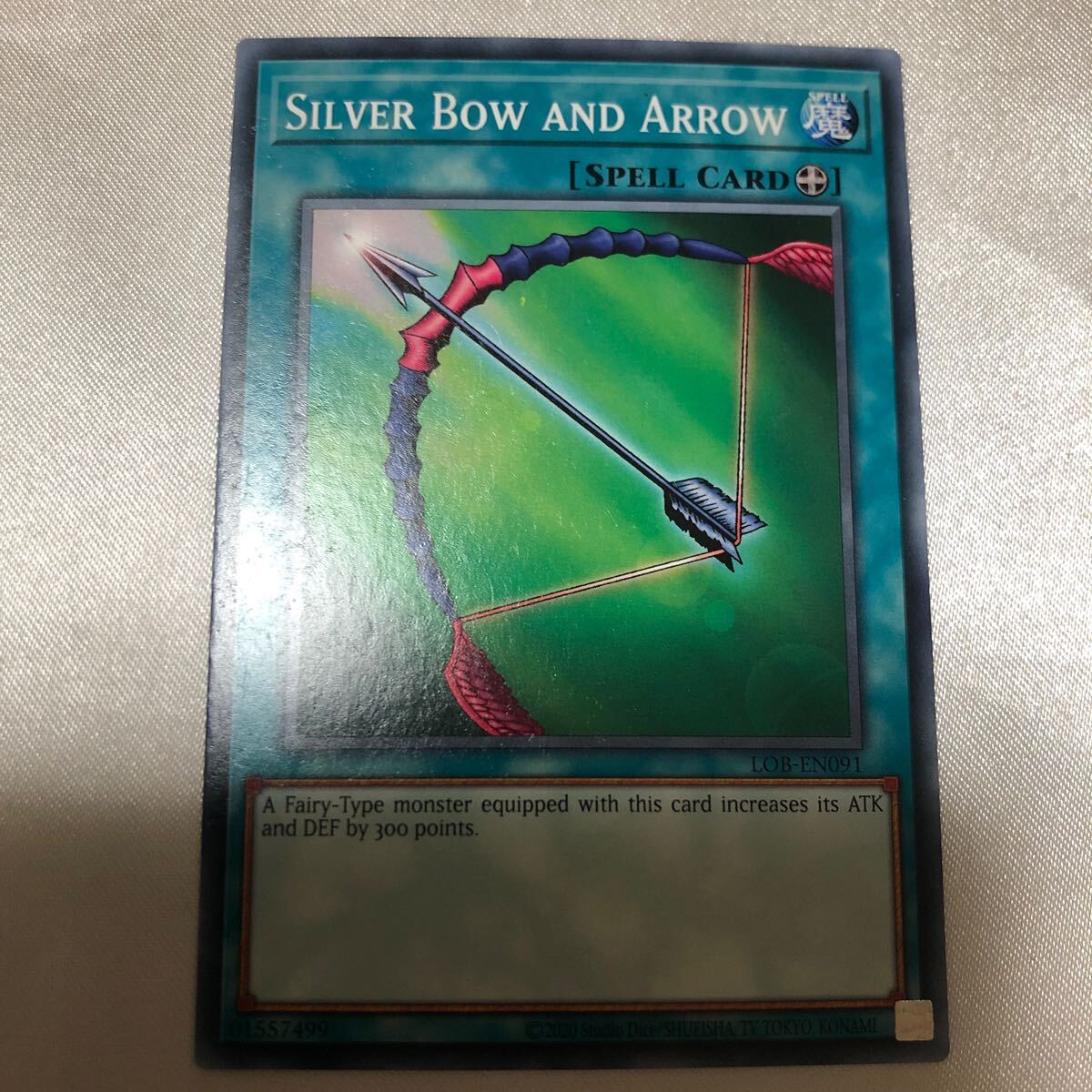 遊戯王 英語版 SILVER BOW ARROW_画像1