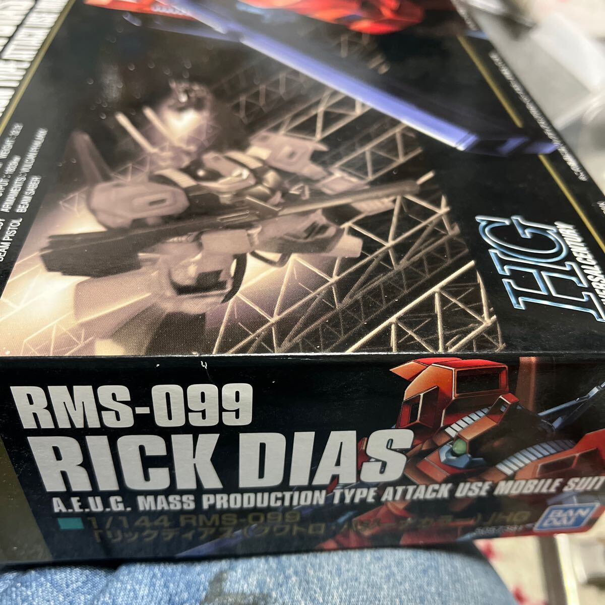 起動戦士Zガンダム・RMS-099'RICK DIAS・リックディアス(クアトロ・バジーナカラー)バンダイ・ガンプラの画像2