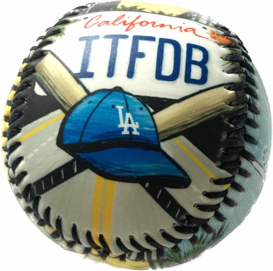 アメリカ限定 ロサンゼルスドジャース 野球のボール 大谷翔平 メジャー公式_画像2