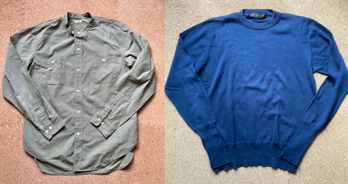 PHIGVEL フィグベル アメカジ14点セット ワークシャツ 開衿シャツ ケーブルニット ウエスタンシャツ S/STEE コットンニット ツイルJKT の画像3