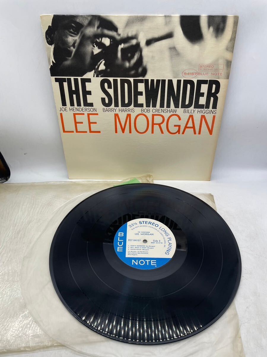 THE SIDEWINDER LEE MORGAN BLUE NOTE ブルーノート LEE MORGAN リー・モーガン LPレコード Record レコード 当時物 現状品 u3178の画像2