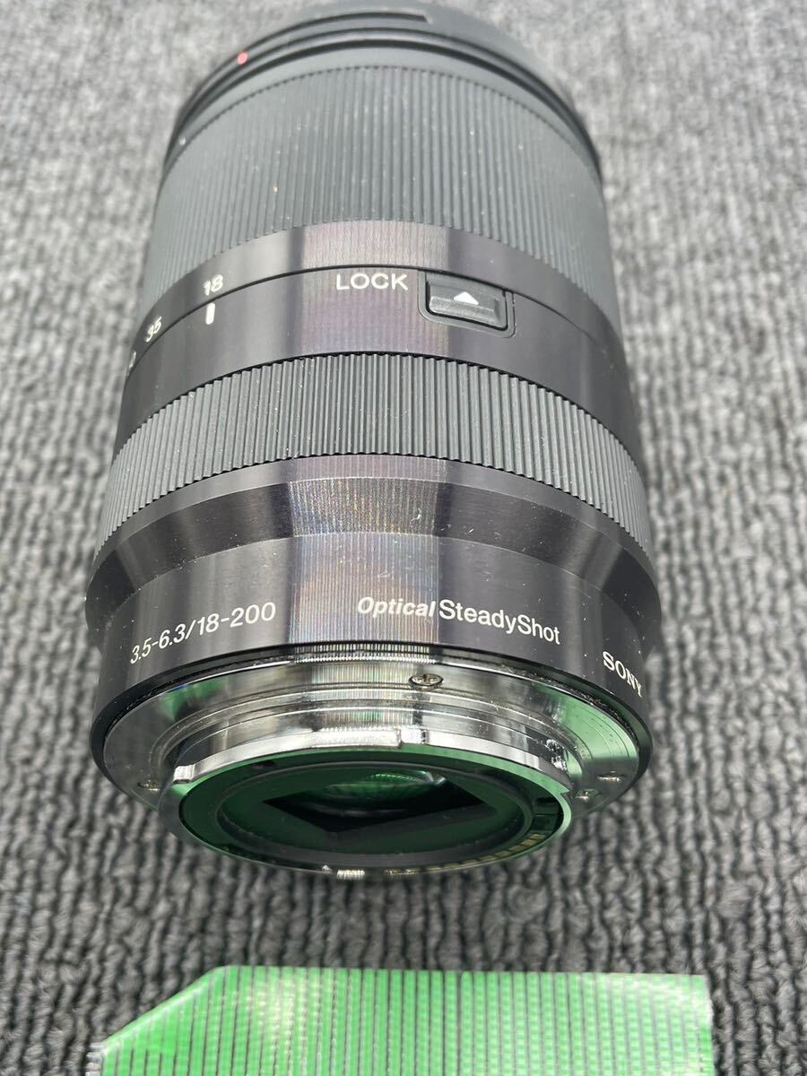 SONY ソニー E 18-200mm E3.5-6.3 OSS LE SEL18200LE カメラ用レンズ カメラアクセサリー レンズ 周辺機器 当時物 現状品 u3328の画像6