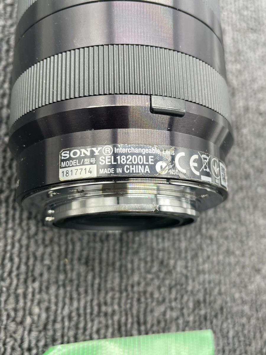 SONY ソニー E 18-200mm E3.5-6.3 OSS LE SEL18200LE カメラ用レンズ カメラアクセサリー レンズ 周辺機器 当時物 現状品 u3328の画像5