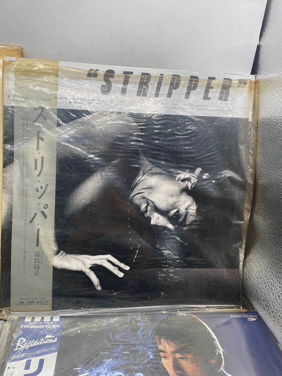 沢田研二 ストリッパー Best Selection ベストセレクション 布施明 寺尾聰 シャドーシティLPレコード Record レコード 当時物 現状品 u3553_画像4