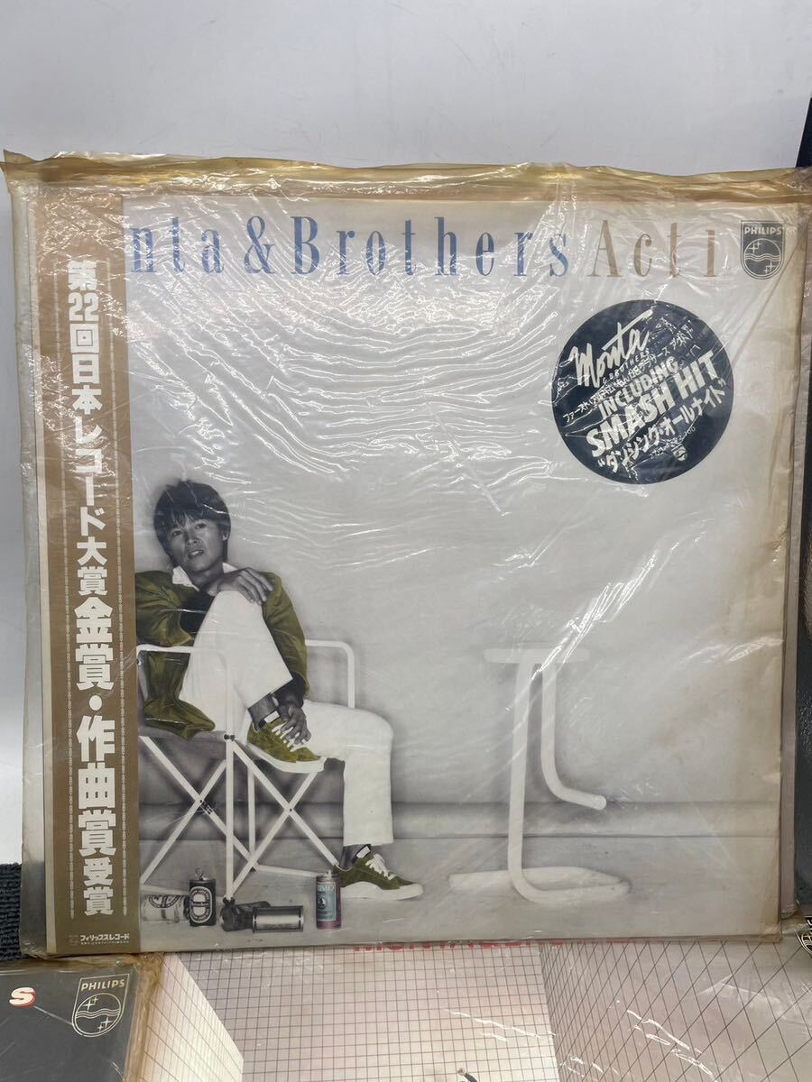 もんたよしのり ホライゾン ダンシングオールナイト Monta & Brothers Half & Half LPレコード Record レコード 当時物 現状品 u3566_画像4