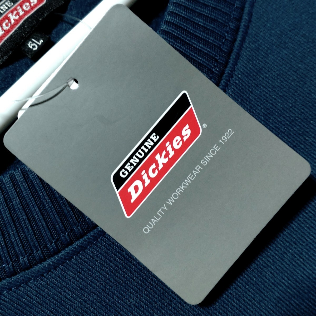 特価/未使用【サイズ=5L(4XL)】GENUINE Dickies/ジェニュイン/ディッキーズ/メンズ/裏起毛/スウェット/トレーナー/胸囲=116～124cm/d.blue_画像7