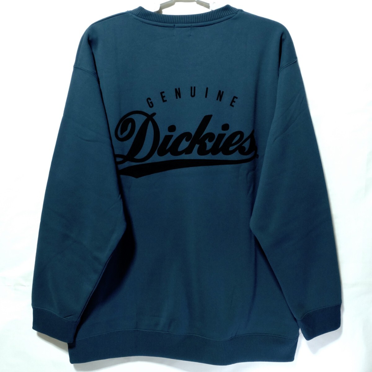 特価/未使用【サイズ=5L(4XL)】GENUINE Dickies/ジェニュイン/ディッキーズ/メンズ/裏起毛/スウェット/トレーナー/胸囲=116～124cm/d.blue_画像1