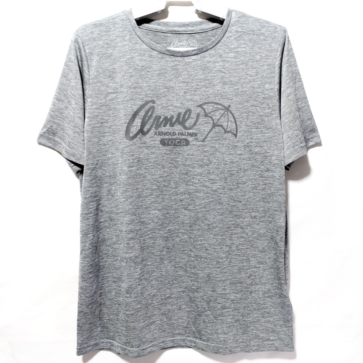 特価/未使用【サイズ=L(レディス)】Arnie ARNOLD PALMER/アーノルドパーマー/婦人/吸汗速乾/半袖/Tシャツ/ヨガウェア/胸囲=86～94cm/gray_画像1