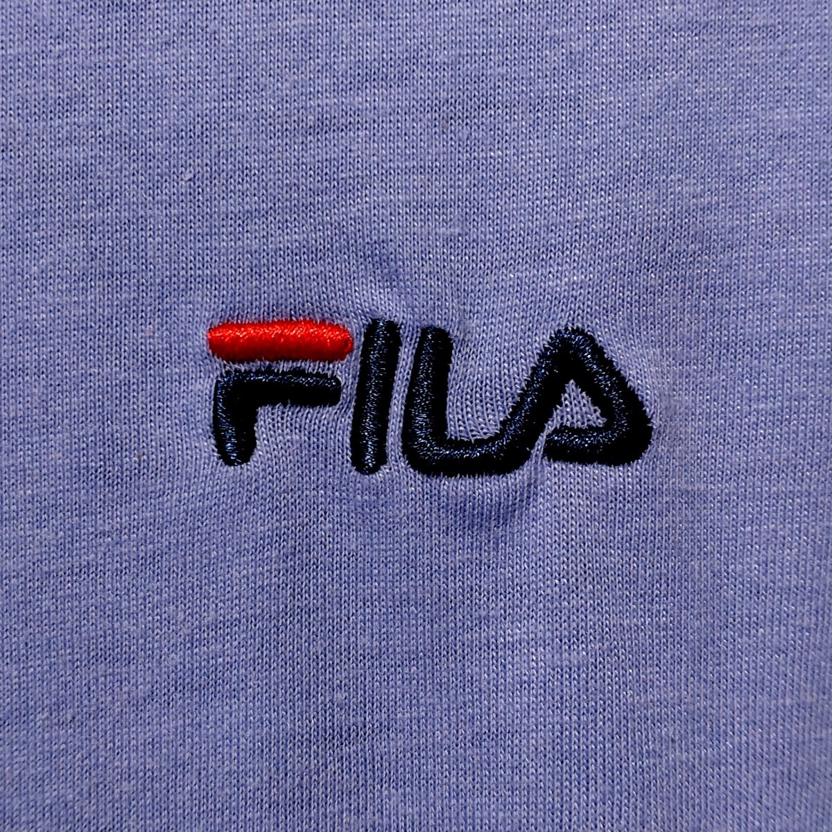特価/未使用【サイズ=LL(XL)】FILA/フィラ/バックプリント/メンズ/長袖/Tシャツ/胸囲=104～112cm/lilacの画像5