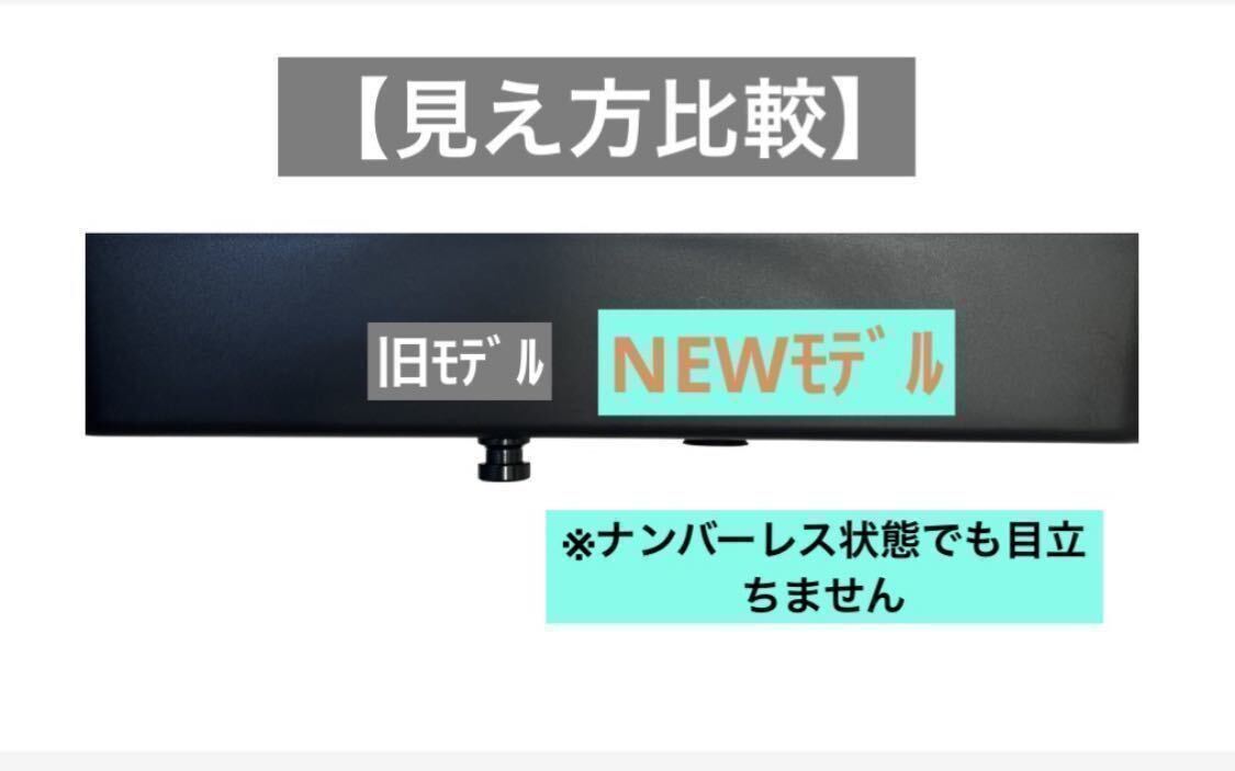 [NEWモデル]カチッとナンバー ワンタッチ プレート脱着 ナンバー脱着