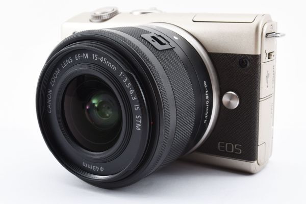#r165★実用品★ キヤノン Canon EOS M200 15-45mm レンズセット